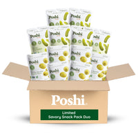 Limited Savory Snack Duo - 12ct Premium Petite Dill Pickles & Pitted Green Olives