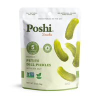 Petite Dill Pickles - 10 Snack Packs (2 OZ/Pouch)