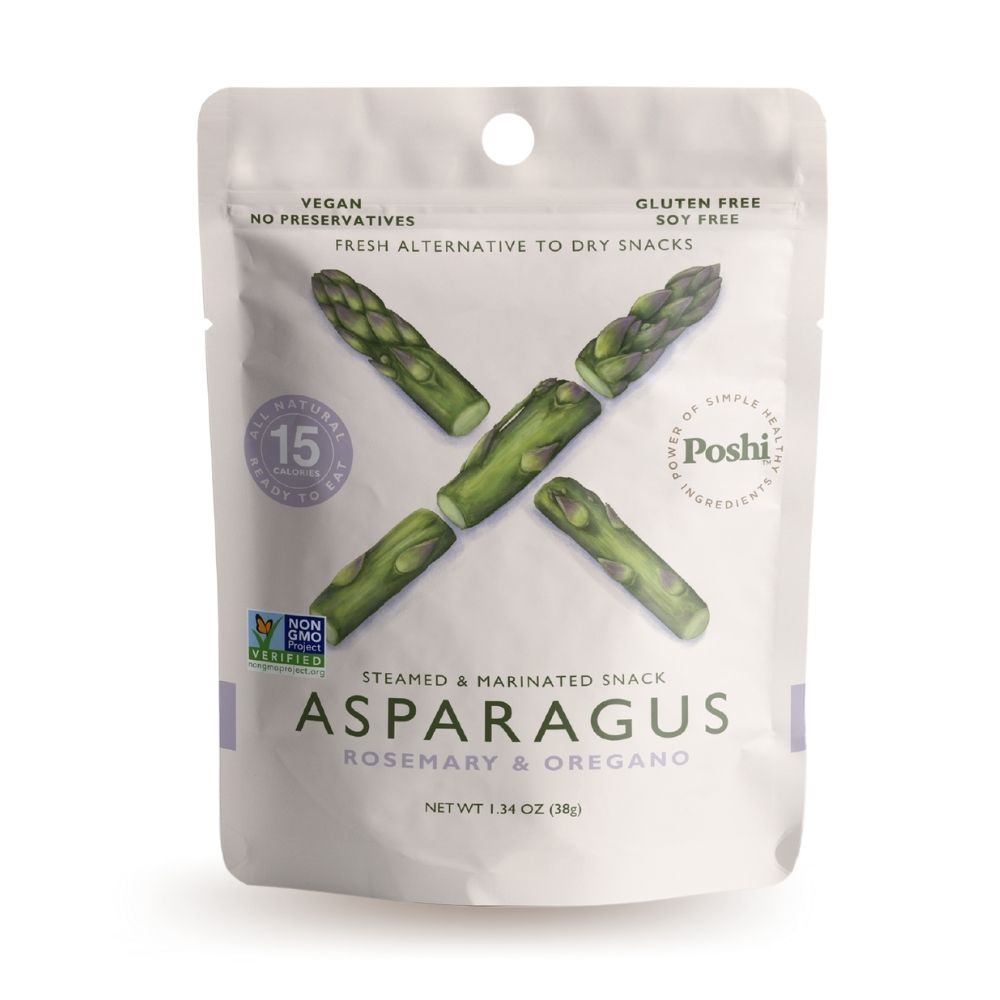 Asparagus With Rosemary & Oregano 10 Pack (1.34 OZ/Pouch) 🌱 Poshi
