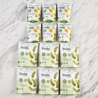 Limited Savory Snack Duo - 12ct Premium Petite Dill Pickles & Pitted Green Olives