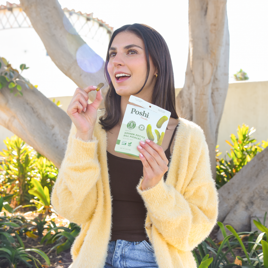 Kosher Petite Dill Pickle - 10 Snack Packs (2 OZ/Pouch)
