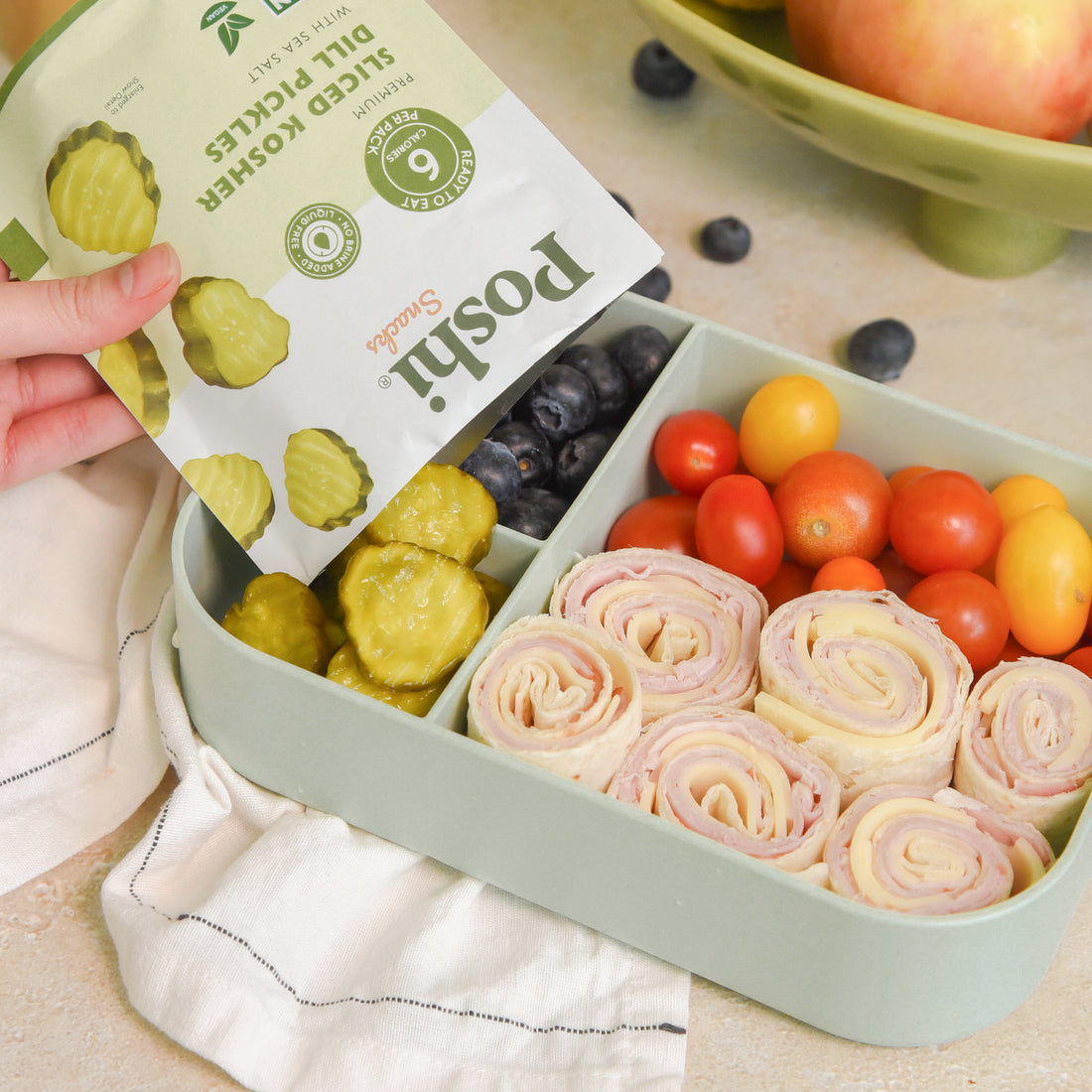 Sliced Kosher Dill Pickle - 10 Snack Packs (2 OZ/Pouch)