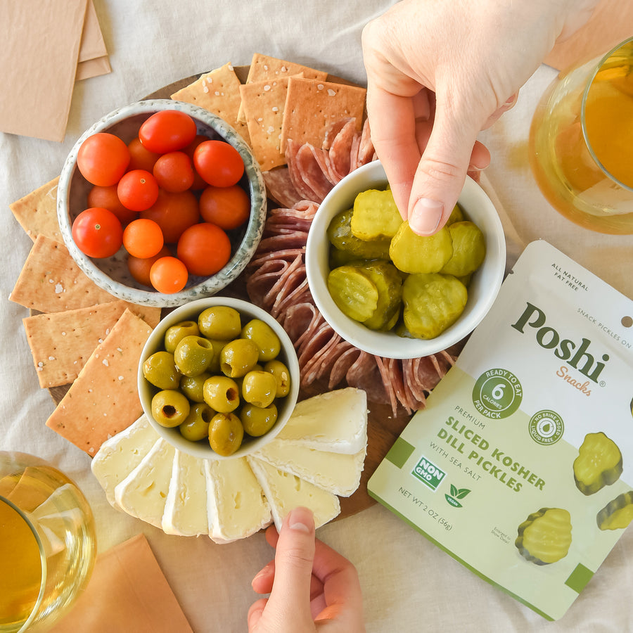 Sliced Kosher Dill Pickle - 10 Snack Packs (2 OZ/Pouch)