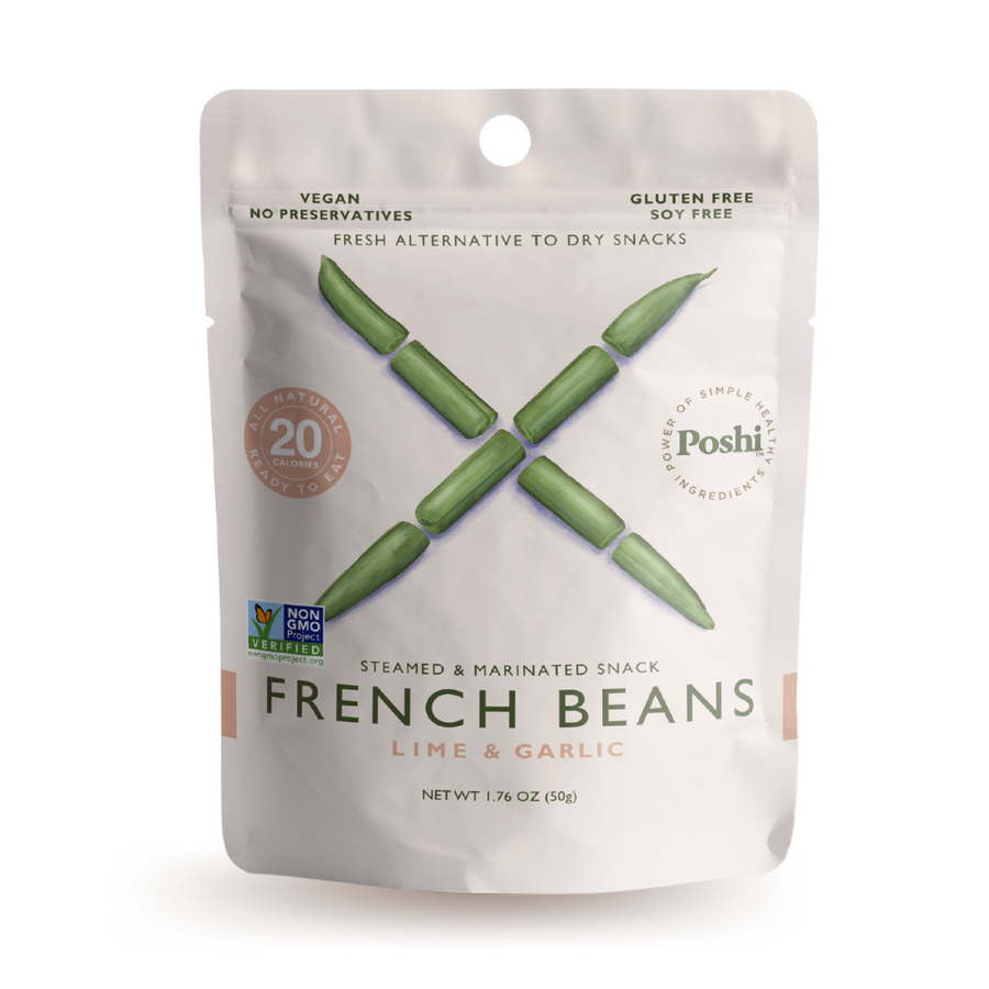 French Beans With Lime & Garlic - 10 Pack (1.76 OZ/Pouch)